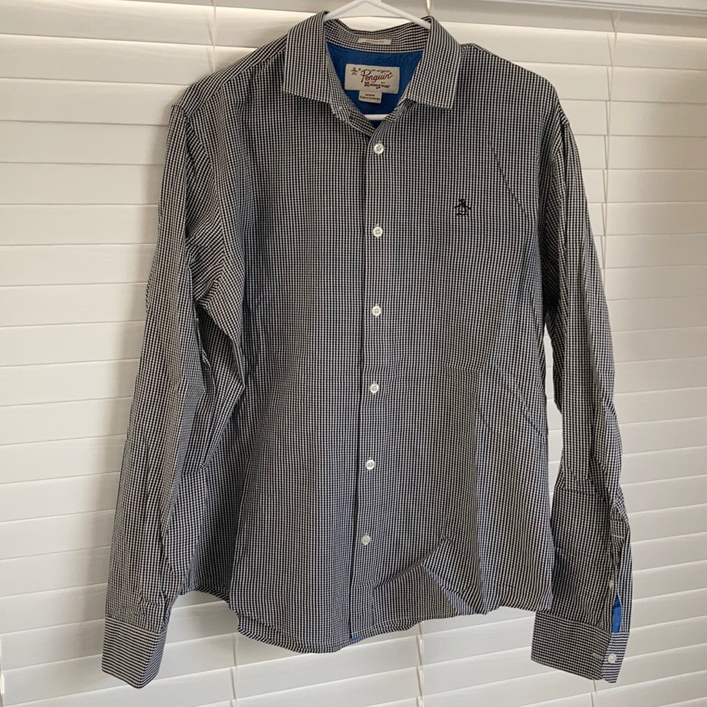 Penguin dress shirt men